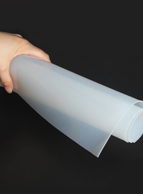 Silicone Rubber Sheet 500x500mm Clear Translucent Plate Mat