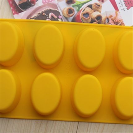 Supply all types of Handmade soap mold 8 with oval egg mold