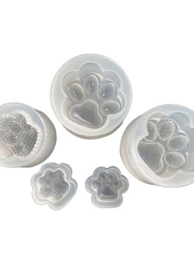 Paw Storage Box Silicone Mold DIY Crystal Epoxy Resin Castin