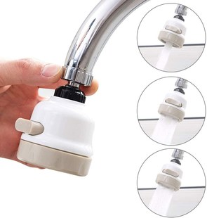 Kitchen Tap Head Movable Sink Faucet Rotatable ABS Sprayer