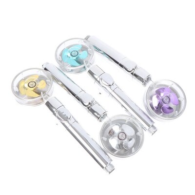 360 Rotated Rainfall Shower Head High Pressure Water Saving