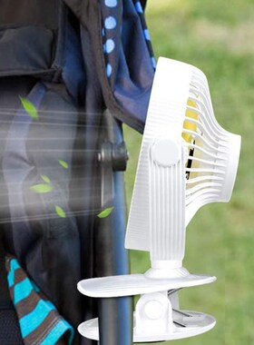Clip on Fan Stroller Fan Rechargeable Battery Operated Porta