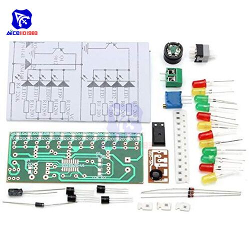 CD4060 SMD Music LED Light DIY Kit Electronic Component Expe