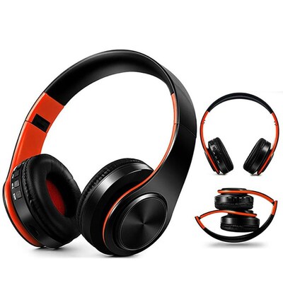New Portable Wireless Headphones Bluetooth Hi-Fi Stereo Fold