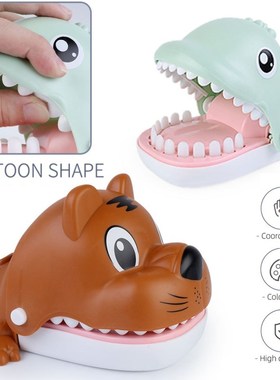 New Mouth Dentist Bite Finger Toy Cute Cartoon Whale Biting