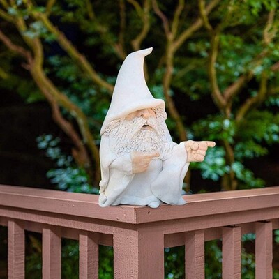 3D Eif Gnomes Fairy Figurines Sculptures Outdoor Garden Home