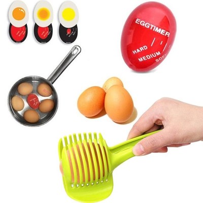 Egg Perfect Color Changing Timer Fruit Slicer Yummy Soft Har
