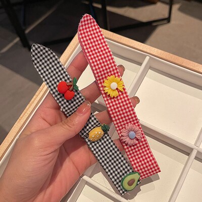 Velcro hair hoop hair with baby girls bang stick broken post