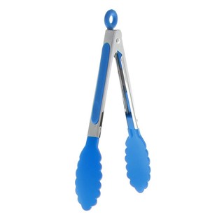 and Serving Large Stainless Cooking Food Tongs Size Silicone