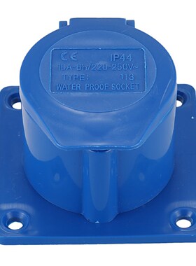 AC 220-250V 16A 2P+E IEC309-2 Panel Mount Industrial Socket