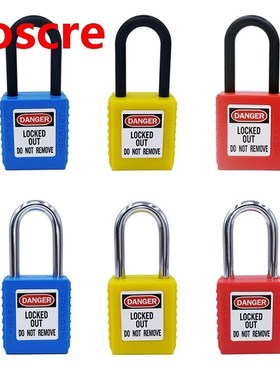 ABS lock security padlock engineering lock plastic shackle s