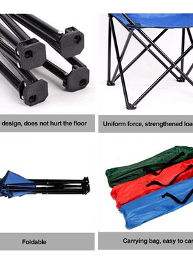 Lightweight Deck Chair Backrest Beach Folding Armrest Chair