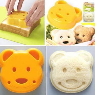 1Pc High Quality Cartoon Little Bear Shape Sandwich Cutter M