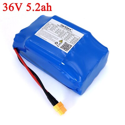 36V 5.2AH 4.4AH rechargeable li-ion battery pack lithium ion