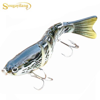 Lifelike Fishing Bass Lure 1pc Box Set  Multi Jointed Swimba