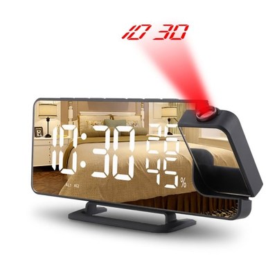 Radio LED Intelligent Alarm Multifunctional Digital Rectangu