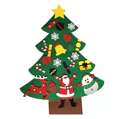 DIY Felt Christmas Tree Decorations Kids Gifts Xmas Tree Doo