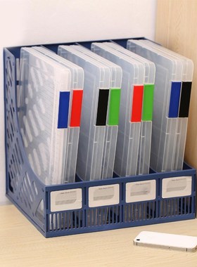 Transparent Storage Box Clear Plastic Document Paper Filling