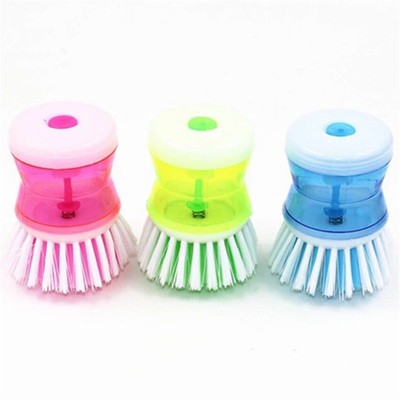 1Pcs Press The Liquid Washing Brush To Clean The Brush Kitch