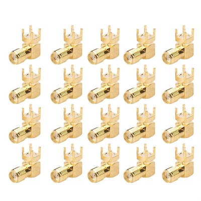 conectores connector 20Pcs SMA?KWE RF Connector Half Thread