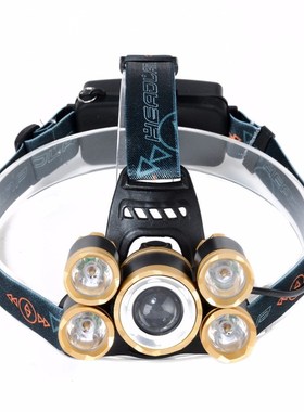 35000LM Brightness 5* XM-L T6 LED Headlamp Headlight Flashli