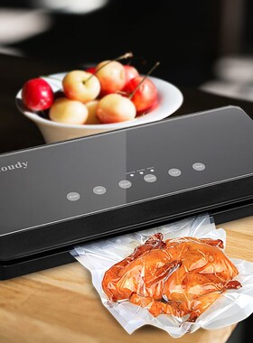 Kitchen Vacuum Food Sealer With 10PCS Food Seal Bags Automat