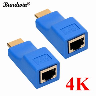 Bundwin 4K HDMI Extender HDMI Extension up to 30m Over CAT5e