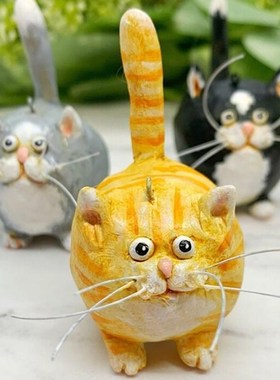 Realistic Persian  Siamese Wirehair Pet  Model Toys Ac