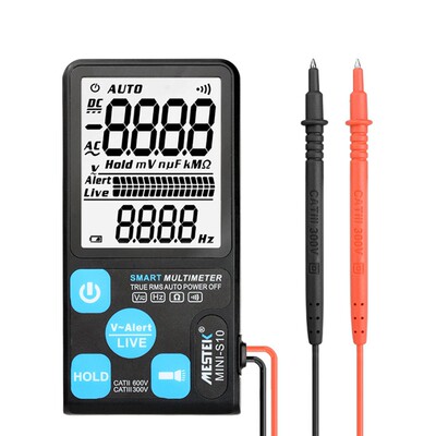 MESTEK Ultra-thin Digital Intelligent Multimeter Multifuncti