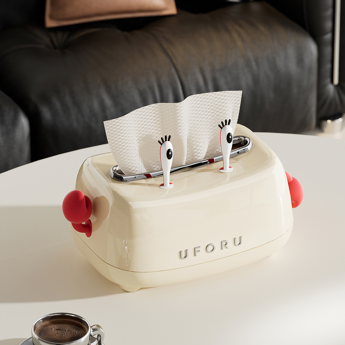 纸巾盒客厅2025新款高颜值摆件抽纸盒家用可爱卡通餐桌餐巾纸盒