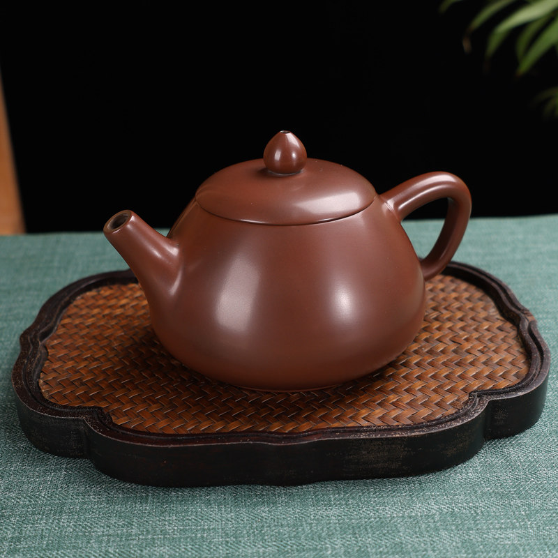 广西钦州坭兴陶茶壶光身素壶改良款汉瓦石瓢壶,餐饮具,茶壶,淘宝优惠券,粉丝福利购,淘宝优惠卷