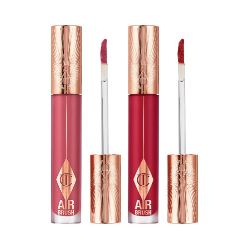 CT羽雾唇釉6.8ml（Rose Blur 暖调玫瑰/Ruby Blur 宝石正红）