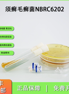 NBRC6202须癣毛癣菌 测试药物敏感性 研究癣病新品菌种