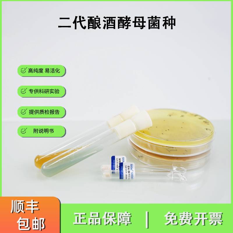 啤酒发酵专用酿酒酵母菌种 高活性干酵母 食品质控