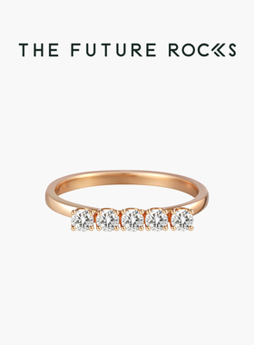 TFR 如一系列戒指定制18K金培育钻石钻戒