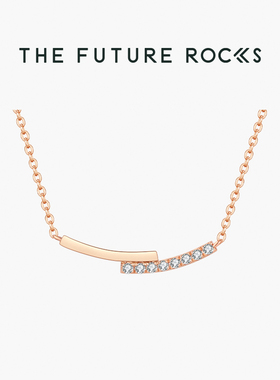 TFR 冰上芭蕾系列MINI项链18K金培育钻石轻奢小众项链