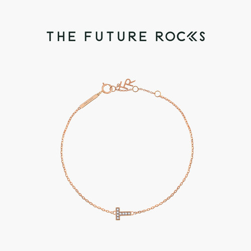 字母TheFutureRocks手链手工定制