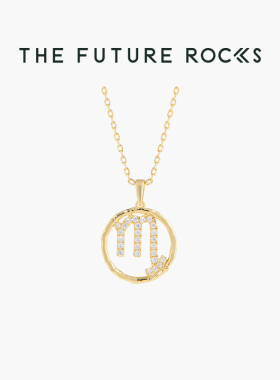 【限量现货】TFR 星币系列培育白色钻石项链-天蝎座