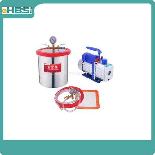 1 stage 220V vacuum pump RS-1 with 1gal vacuum chamber