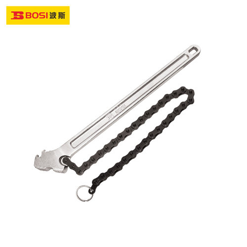 波斯工具 链条式机油格扳手 滤清器链条扳手 9
