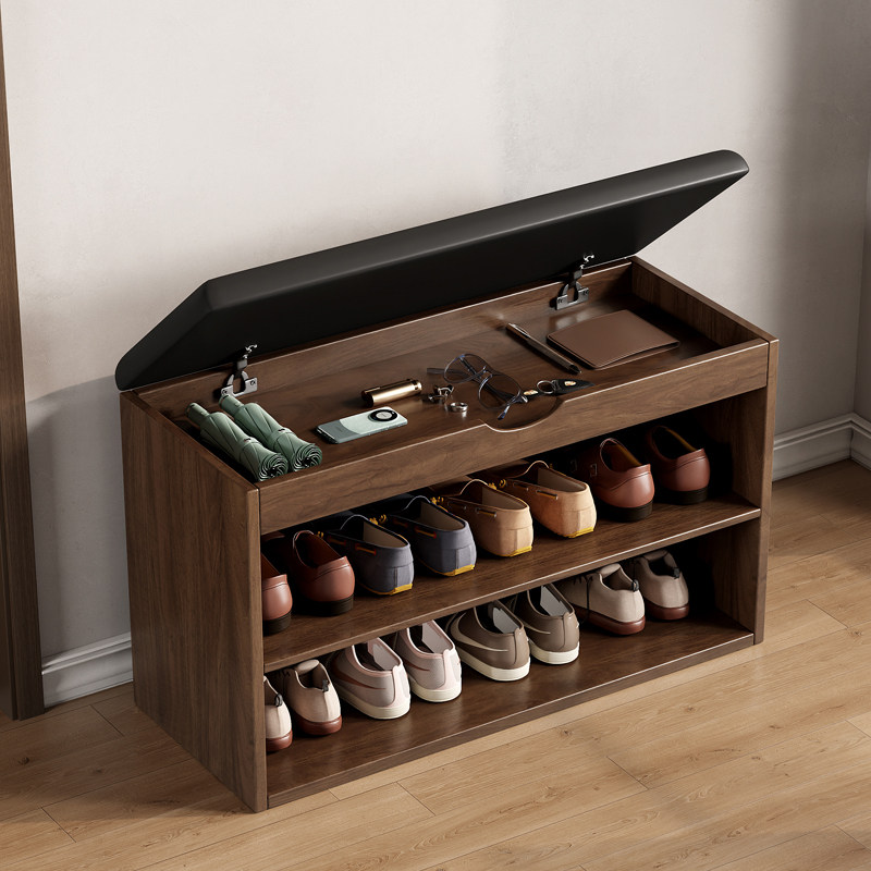 入户实木换鞋凳家用门口鞋架可坐软包坐凳一体玄关鞋柜进门穿鞋凳,住宅家具,换鞋凳,淘宝优惠券,粉丝福利购,淘宝优惠卷