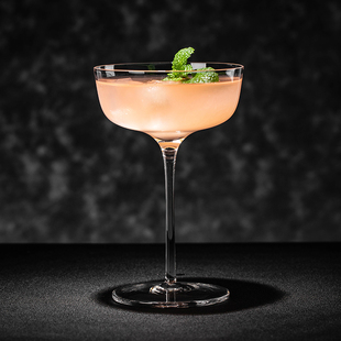 酒吧创意鸡尾酒杯子水晶玻璃杯个性 马天尼高脚香槟杯蝶形杯子 日式