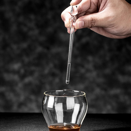 威士忌品酒滴管品鉴威士忌纯饮滴剂管增香玻璃管调酒苦精艾酒滴管