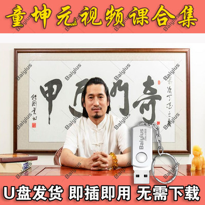 童坤元视频课程合集教学U盘小白入门初级到高阶教程全集优盘64G