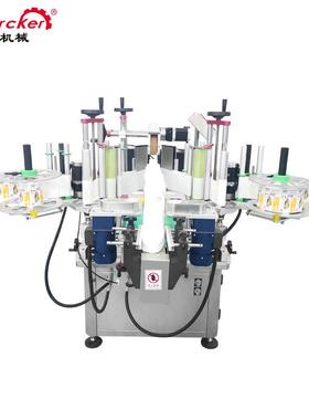 台式双面贴标机方瓶洗衣液贴标机小型双面贴标机labelingmachine