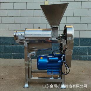 304不锈钢生姜包心菜打汁机大型柠檬柑橘榨汁机工业果汁加工机器