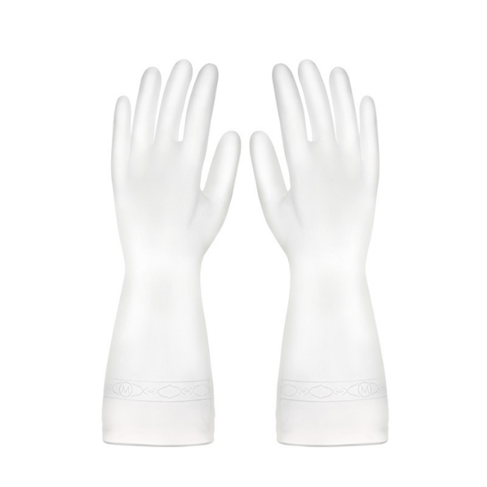 洗碗手套清洁厨房耐磨防水橡胶劳保加厚刷碗家务特厚加长设计