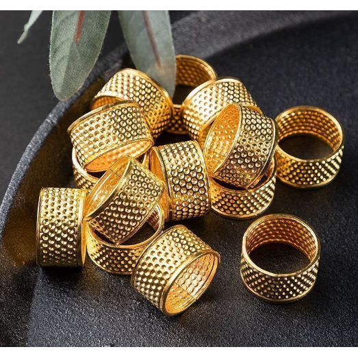 老式可调节顶针结婚指套缝纫DIY手工工具低戒家用助手实用礼品