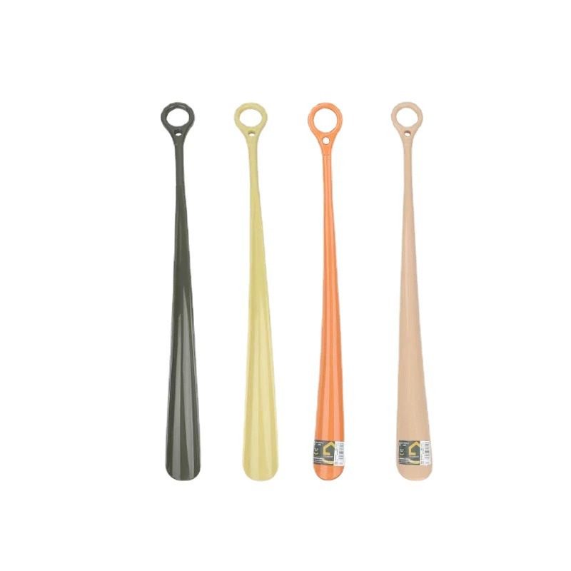 家用鞋拔子加长免弯腰穿鞋神器塑料长柄便捷提鞋孕妇实用工具设计