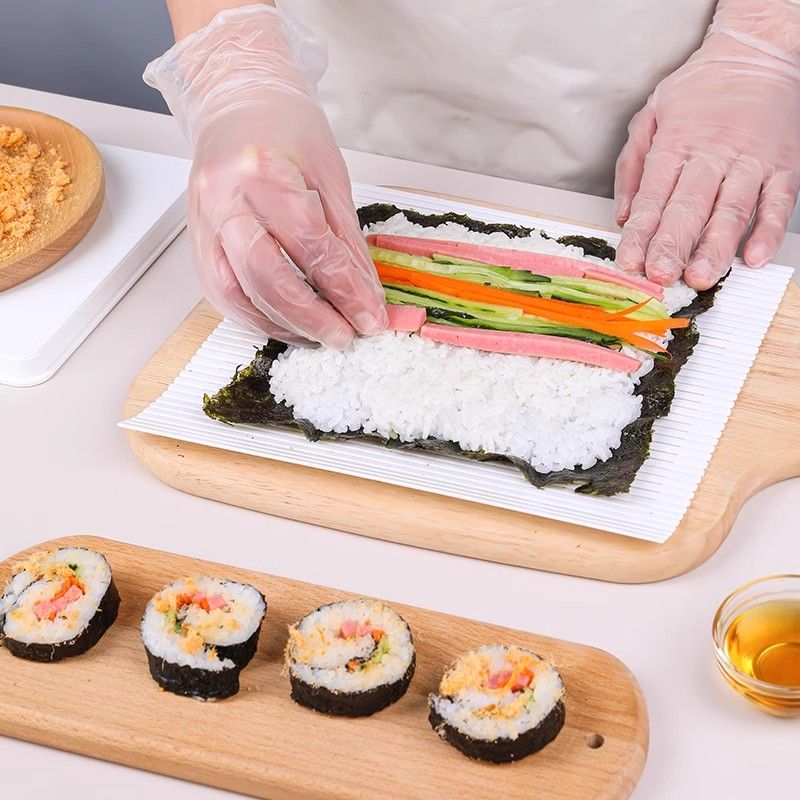 食品级寿司工具卷帘自制饭团紫菜包饭不粘家用模具促销实用便携